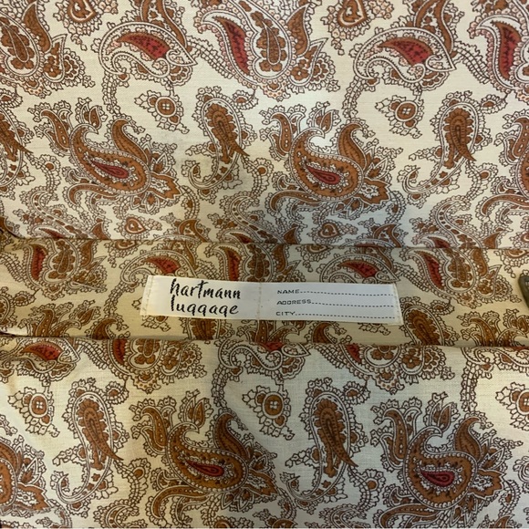 Vintage Mid Century Hartmann Pullman Luggage with Belting and Key - Picture 10 of 16